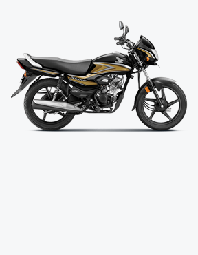 Honda Shine 100 OBD2 available in black colour at the best price only at best Two wheeler Honda Dealers for years, Rushabh Honda in Nashik. Avail amazing offers!