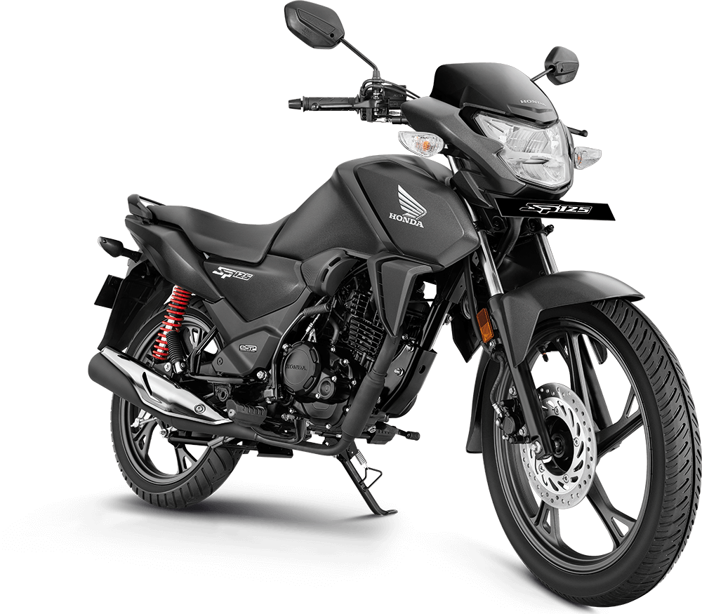 Checkout Matte Axis Gray Metallic Honda SP 125 BS6 at reasonable price exclusively at Rushabh Honda, Nashik. Best Two wheeler Honda Dealers for years.