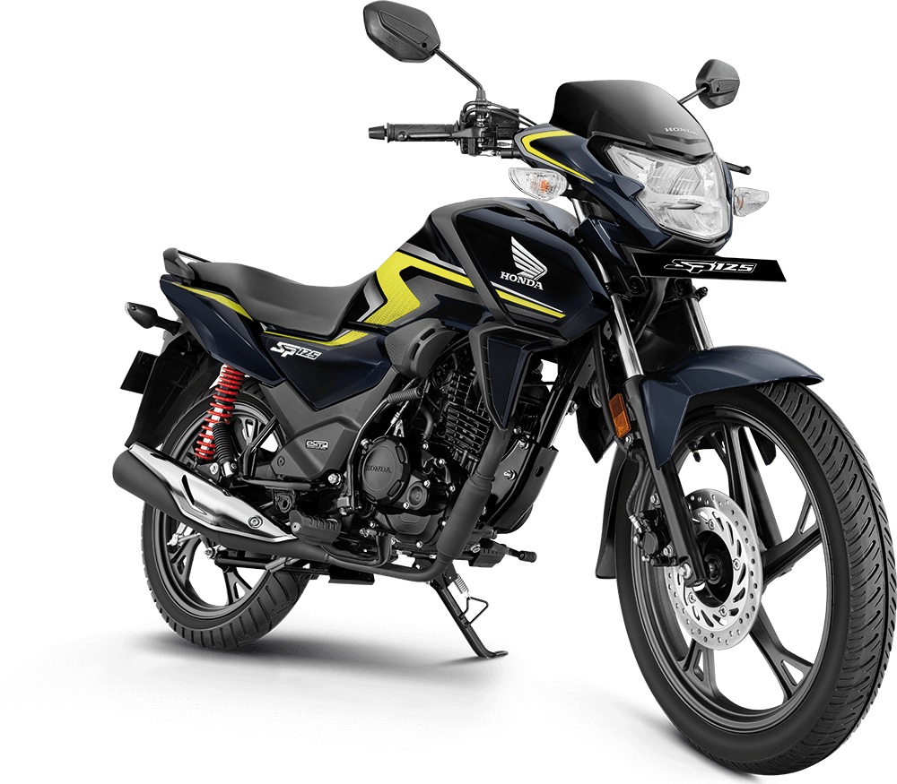 Checkout Pearl Siren Blue Honda SP 125 BS6 features, price and more exclusively at Rushabh Honda, Nashik. Best Two wheeler Honda Dealers for years.
